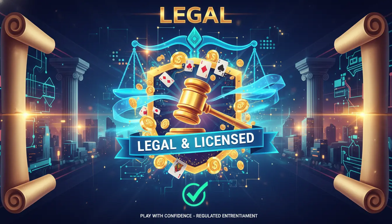 Er 1bet casino lovligt?