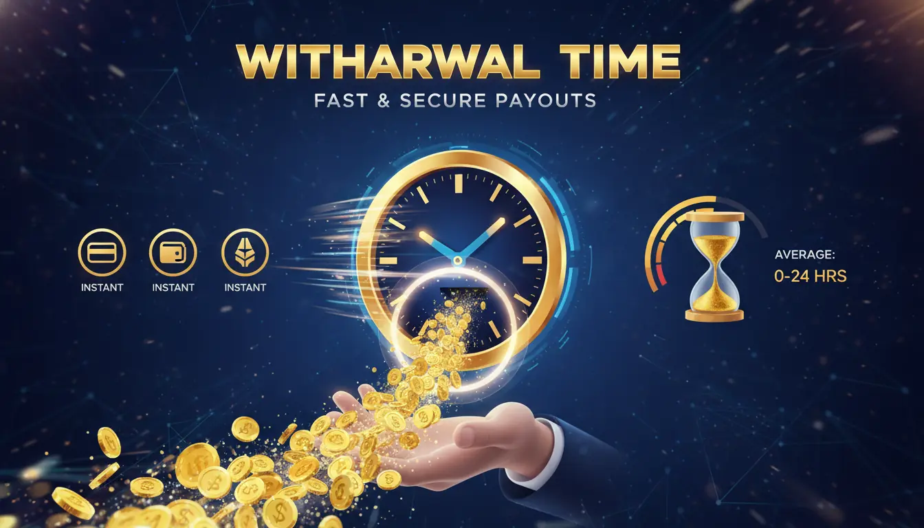 Udbetalingstid hos 1bet casino