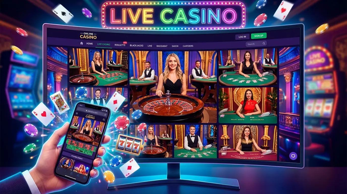 Live casino hos 1bet casino